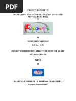 Download segmentation and marketing by mehdiali86 SN24523707 doc pdf