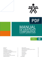 Manual de Imagen Corporativa SENA - 2012