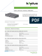 TBC0019F1V1: - Same Band Combiner, Umts2100, Passive, Three-Way