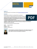Step by Step Configuration Document of Employee Self Service (ESS)