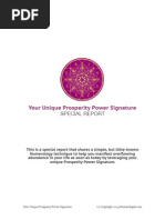 Prosperity Power Signature