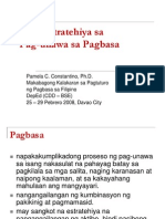 Filipino - Mga Estratehiya Sa Pag-Unawa Sa Pagbasa
