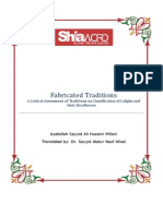 Fabricated Traditions - A Critical Assessment of Traditions On Classification of Caliphs and Their Excellences