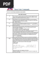 CD /music/lyrics: Basic UNIX Commands