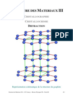 Structure Des Materiaux III Diffraction