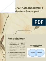 Materi IMK - Pertemuan 4 Perancangan Antarmuka 