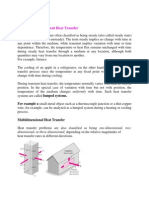 Steady vs Transient Heat Transfer Analysis