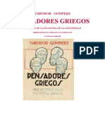 Theodor Gomperz - Los Pensadores Griegos Tomo II