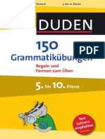 Duden 150 Grammatikübungen 5 10KL