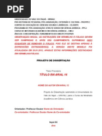 Modelo de Projeto de Dissertacao de Mestrado