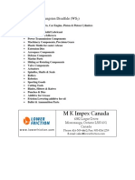M K Impex Canada: Applications of Tungsten Disulfide (WS)