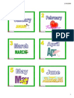Flashcards Month 