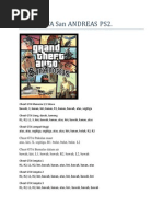 Download CHEAT GTA San ANDREAS PS2docx by RifaArifaa SN245271260 doc pdf