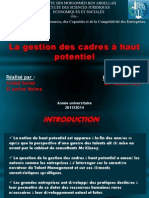 Exposé 7 Gestion Des Cadres À Haut Potentiel