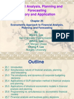 Financial Analysis, Planning and Forecasting Theory and Application