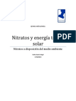 Nitratos y Energia Termo Solar