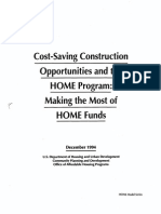 Cost-Saving Construction Methods for Affordable Housing Programs