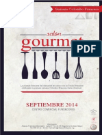 Afiche Salón Gourmet