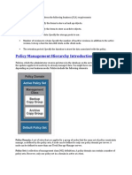 TSM Policy Management - Define Backup, Archive & Retention Rules