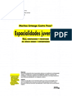 Urteaga 2005 - Espacialidades Juveniles. Usos Apropiaciones y Percepciones Del Espacio Urbano