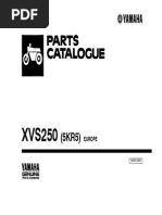 Yamaha XVS 250 Parts Catalogue 5KR5 - 2002