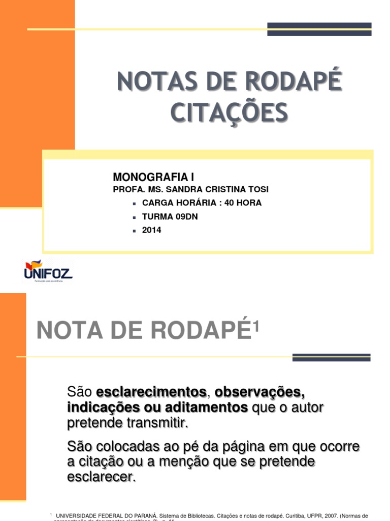 Nota de rodapé como fazer nas normas da ABNT - Pelisplay