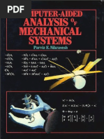 Computer-Aided Analysis of Mechanical Systems