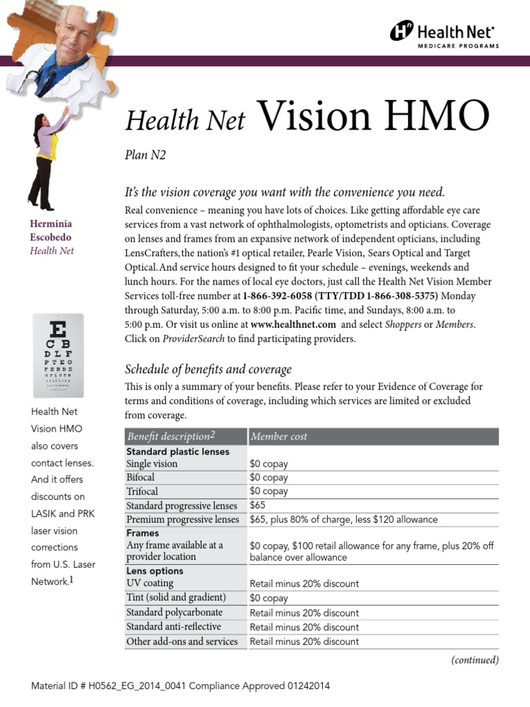 2015 CA Eg Vision n2 Fly | PDF | Medicare (United States) | Optometry