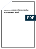 Comparison Poems