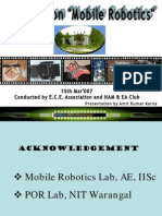 20057 Seminar on Mobile Robotics
