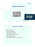 Propiedades magnéticas: Diamagnetismo, Paramagnetismo y Ferromagnetismo