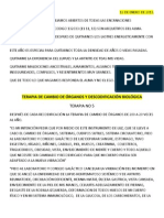 Terapia de Cambio de Órganos y Descodificación Biológica