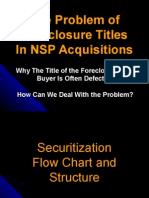 The Problem of Foreclosure Titles Securitized by MERS