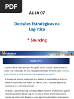 Aula 07 - EPL - Decisoes Estrategicas - Sourcing