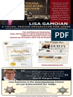 Lisa Gamoian - A proven prosecutor for Judge