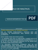 Modelo de Malthus