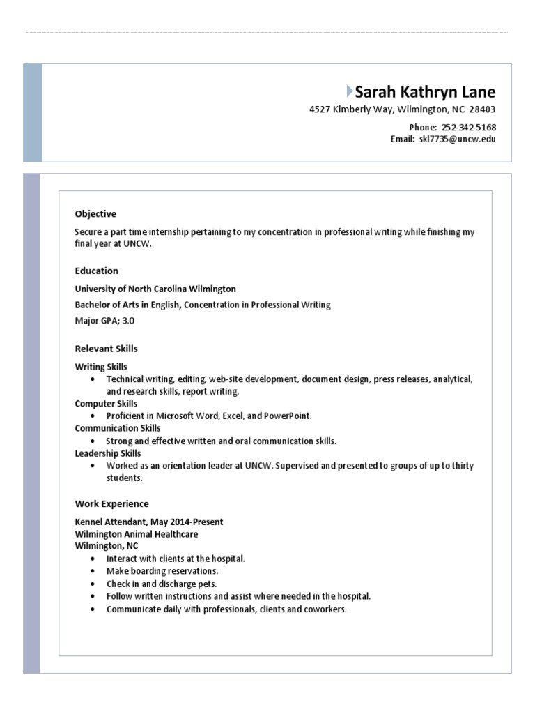 UNCW Orientation Leader Experience | PDF | Business