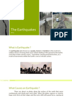 The Occurrence of Earthquakes (English)
