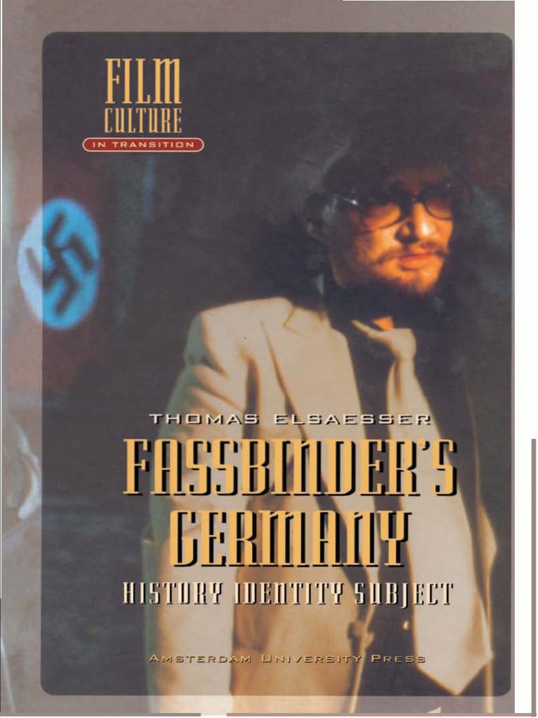 Fassbinders Germany PDF Cinema Politics (General)