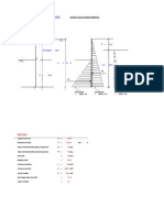 Design of braced shore pile with surcharge pressure