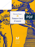 Romancero General Del Lanzarote