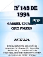 Ley 143 de 1994 