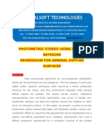 IEEE 2014 .NET IMAGE PROCESSING PROJECT Photometric Stereo Using Sparse Bayesian Regression For General Diffuse Surfaces