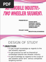 Download Automobile industry - two wheeler segment  by Prashant Jadhav SN24532397 doc pdf