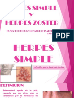 Herpes Simple y Herpes Zoster