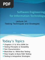 Testing Techniques and Strategies