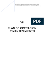 Plan de Operacion I Mantenimiento
