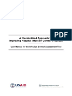 Infection Control Assessment Tool User Manual