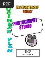 Download Business Plan Photography Studio by Mandeep Batra SN245334888 doc pdf