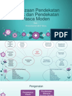 Perbezaan Pendekatan Klasik Dan Pendekatan Pasca Moden